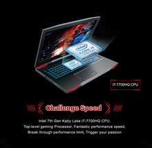 Load image into Gallery viewer, BBEN Intel i7 7700HQ GTX1060 Windows 10
